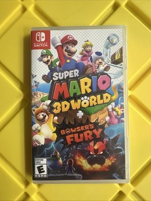 Super Mario 3D World + Bowser's Fury Switch Brand New Game