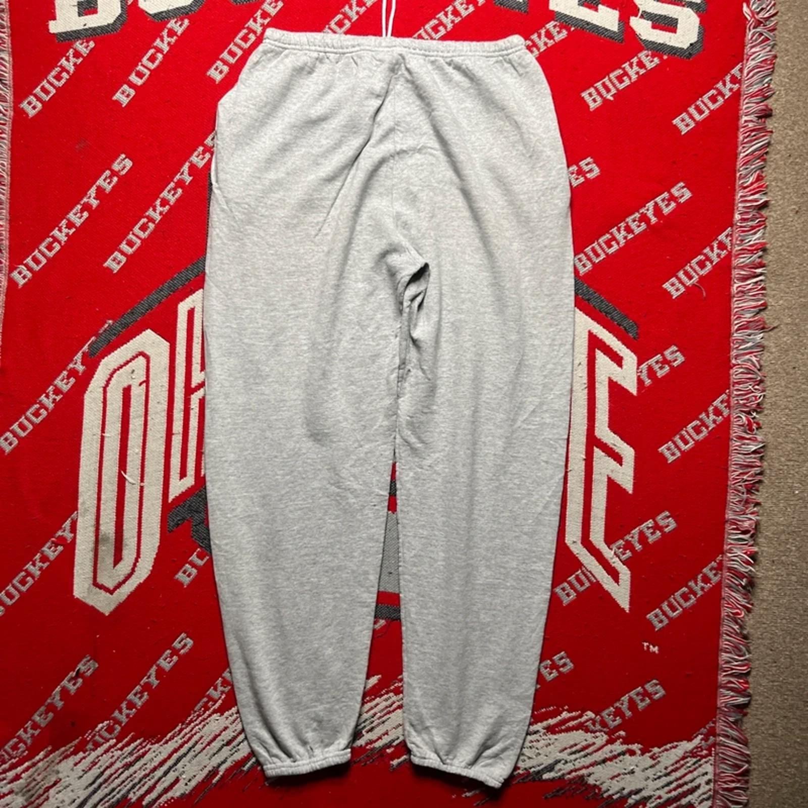 Vintage Champion “Point Park” Grey Jogging Bottoms | M image 5
