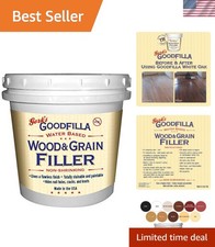 Innovative Non-Latex Water-Based Wood Filler - 1 Quart - Eco-Friendly Choice
