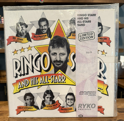 Ringo Starr His All-Starr Band LP Ryko Analogue Numbered OBI SEALED