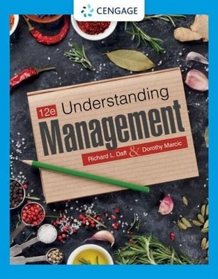 Understanding Management 12th Edition by Dorothy Marcic (English) Paperback Book