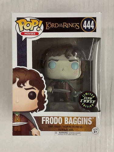 Funko Pop! Movies The Lord of the Rings#444 Frodo Baggins Glow In The Dark Chase