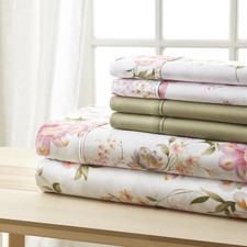 Spirit Linen Home Sl Est. 1988 - Queen Sheets Super Soft Traditional Home