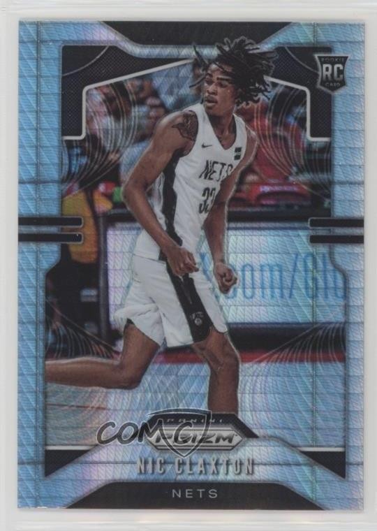 2019-20 Panini Prizm Hyper Nic Claxton Nicolas #292 Rookie RC 0ds5