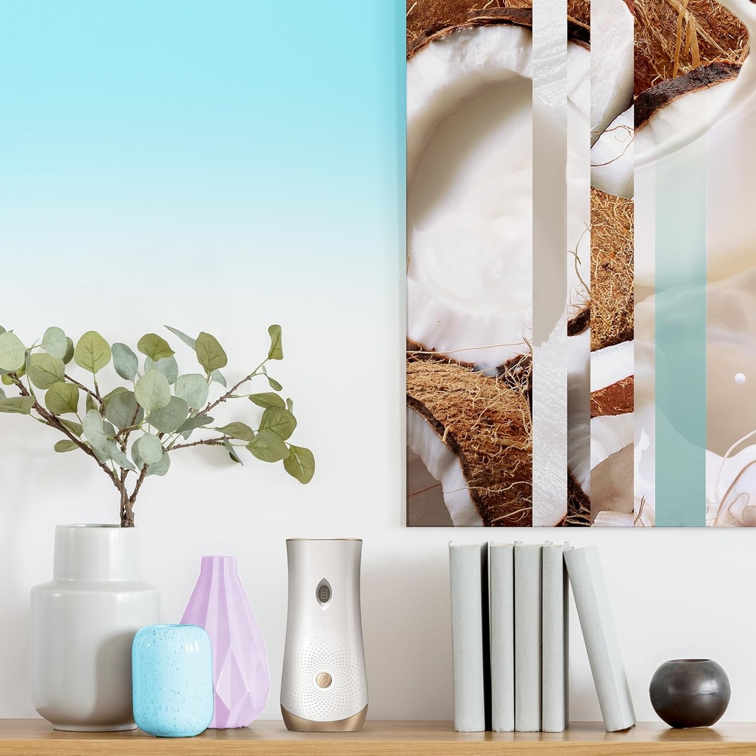 6pk,Glade Automatic Spray Refill, Cool Coconut, Scented Air Freshener,Home&Bath