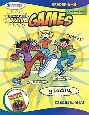 Engage the Brain: Games, Language - Paperback, by Tate Marcia L. - Very Good o