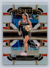 2024 Panini Select WNBA DiJonai Carrington Silver Prizm 18
