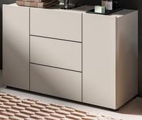 Waschbeckenunterschrank Bad Waschtisch Unterschrank Kaschmir 3-TüRig 80 Cm Larik