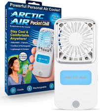Portable Fan, Pocket Chill Handheld Mini Fan, Rechargeable Personal Air Cooler w