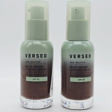 Lot Of 2 Versed Skin Solution Multi-Serum Skin Tint SPF 40 Shade 14C Exp 11/26