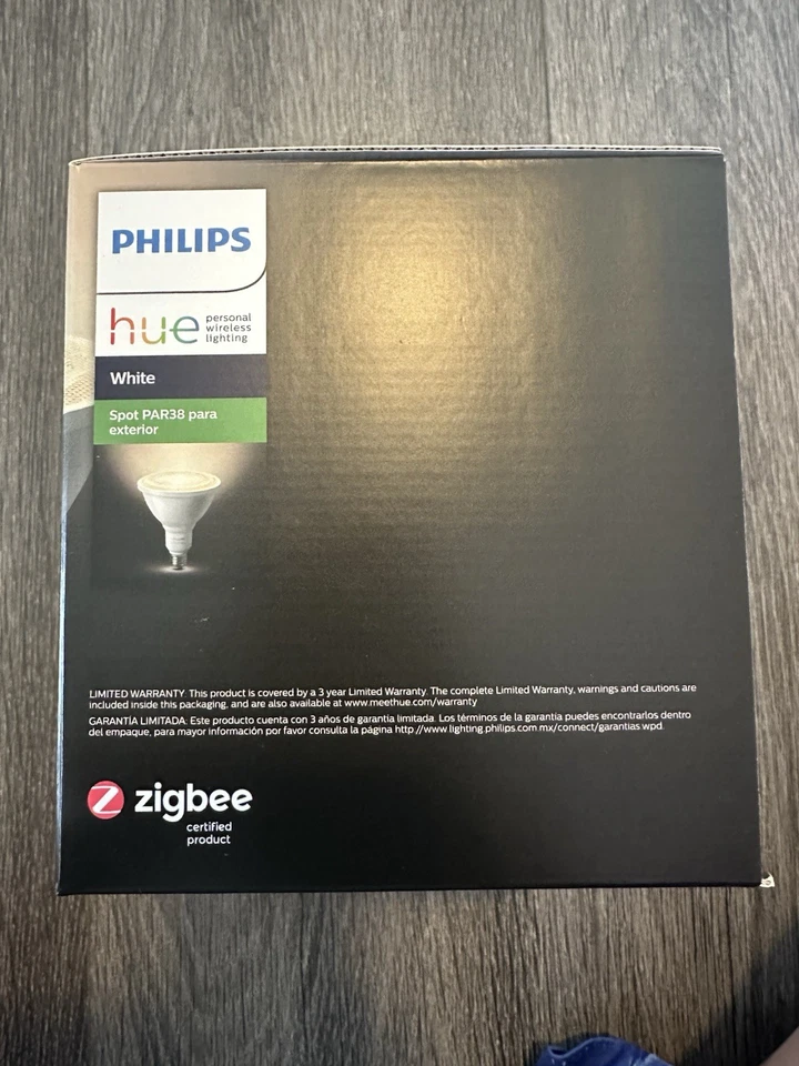 Philips 476812 PAR38 13 Watts Hue Outdoor Bulb - Single - White - Image 2 of 4