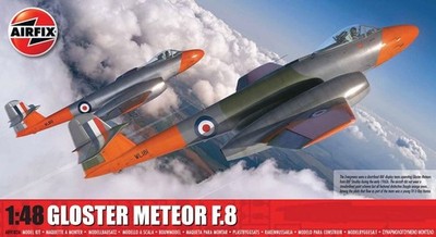 Airfix 1/48 Scale Gloster Meteor F.8 Plastic Model Kit A09182A