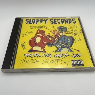 Knock Your Block Off by Sloppy Seconds (CD, 1993) SIGNED AUTOGRAPHED Promo