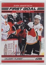 2012-13 Score First Goal Sven Baertschi #FG13 4f1