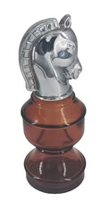 Vintage Avon Aftershave Bottle Horse Knight Chess Piece Empty Collectible