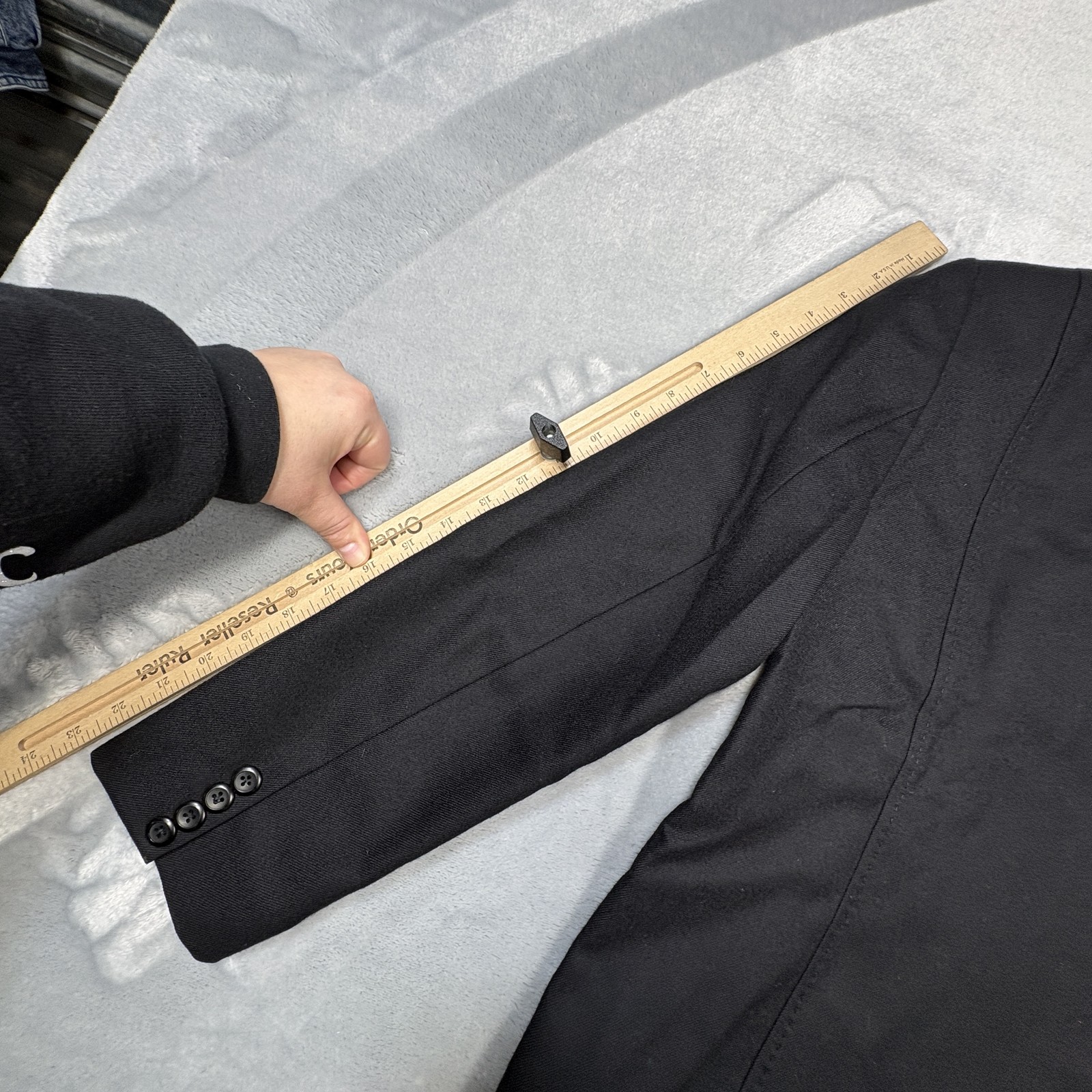 Pendleton Jacket Womens 8 Black Virgin Wool Made … - image 19