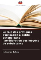 Mekonnen Bekele | Le RôLe Des Pratiques D'irrigation à Petite éChelle Dans...