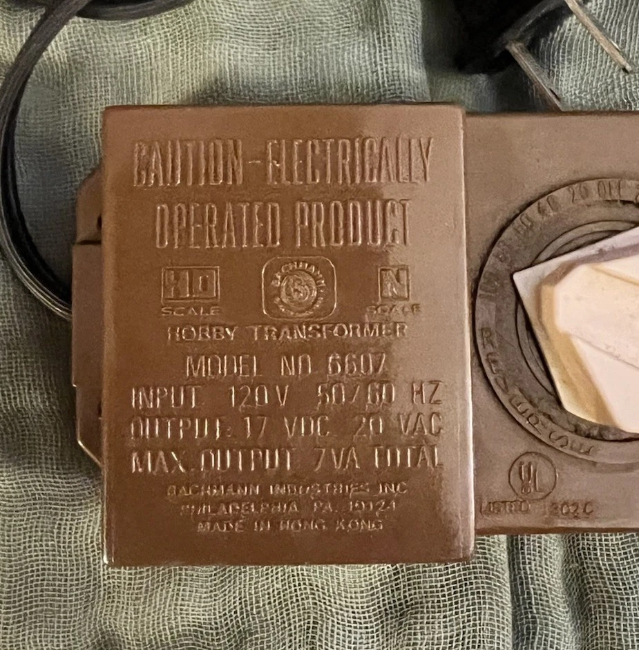 Bachmann 6607 HO / OO / N Hobby Transformer Controller VGC Tested & Working - Image 2 of 4