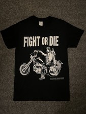 Gildan AMC The Walking Dead &ldquo;Fight or Die&rdquo; Black T-Shirt Size S