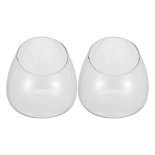  2 Pezzi Terrario Succulento Vaso di Fiori Vetro Contenitore di Vetro per Terrari