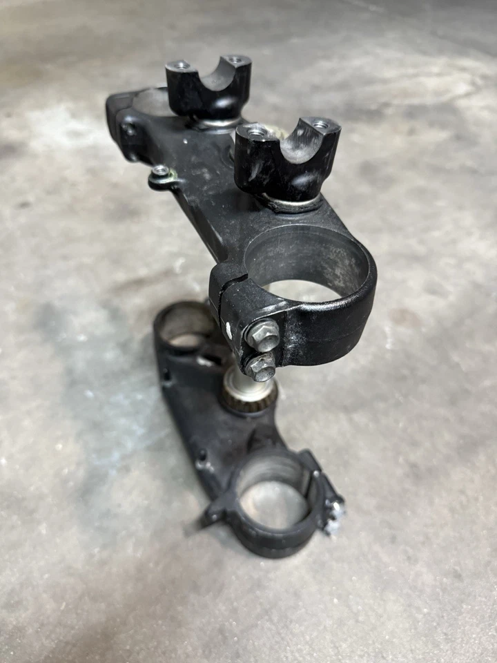 09 - 16 2016 KAWASAKI KX250F KX 250 F TRIPLE CLAMPS TREE FORK HOLDER MOUNT OEM - Image 4 of 4