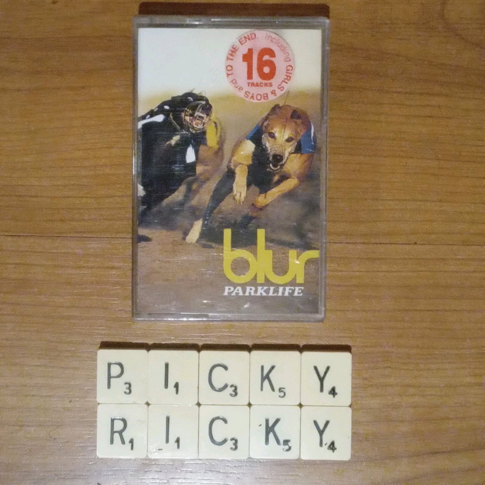 Blur - Parklife Audio Cassette Tape Album - Food EMI/1994
