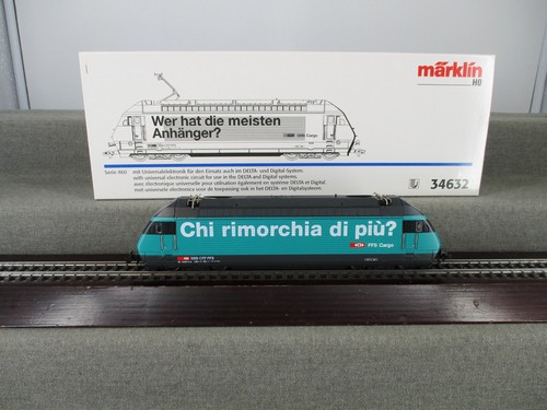 Märklin Spur H0 34632 Elektrolok Re 460074-8 der SBB Analog Delta Digital in OVP | Zustand: Gebraucht