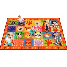 Classroom Rugs,Classroom Rug for Elementary,School Learning Seat Area Rug,Non...