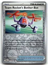 Team Rocket's Bother-Bot 172/182 Destined Rivals Reverse Holo
