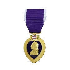 Militarys Badge Brooch Pin Purple Hearts Medals Lapel Pin Militarys Medals Pin