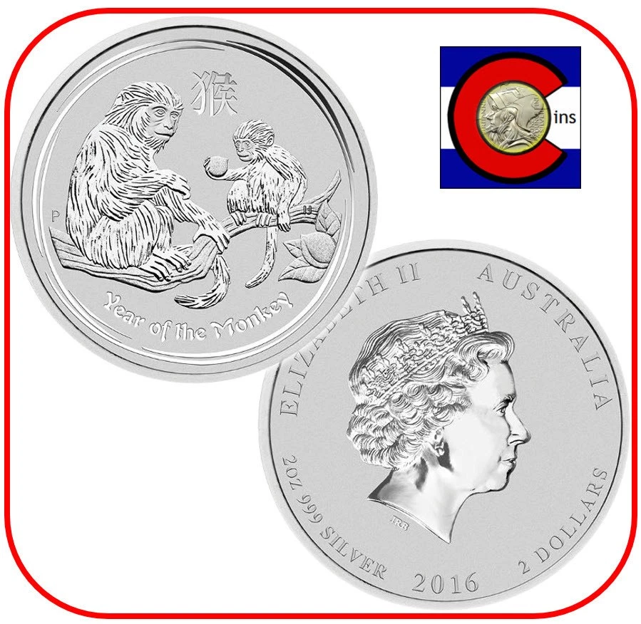 Uncertified Australian Lunar 2016 Silver Bullion Coins for sale | eBay