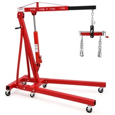 2 Ton Engine Hoist Folding Hydraulic Cherry Picker Shop Crane Engine Hoist Lift