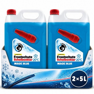 Scheibenfrostschutz -20°C 10L 2x5L Magic Blue Scheibenreiniger Winter