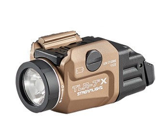 (NO CA SALES!) STREAMLIGHT TLR-7X USB 500LM SCRW MNT FDE