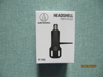 Headshell AUDIO-TECHNICA AT-HS6, schwarz, neuwertig