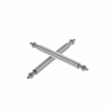 2 SPRING BAR PIN STRAP BAND FOR OMEGA SEAMASTER SPEEDMASTER MOON AQUA TERRA 19MM