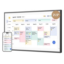 21.5" Digital Calendar Chore Chart 1080P Full HD Interactive Touchscreen, S...