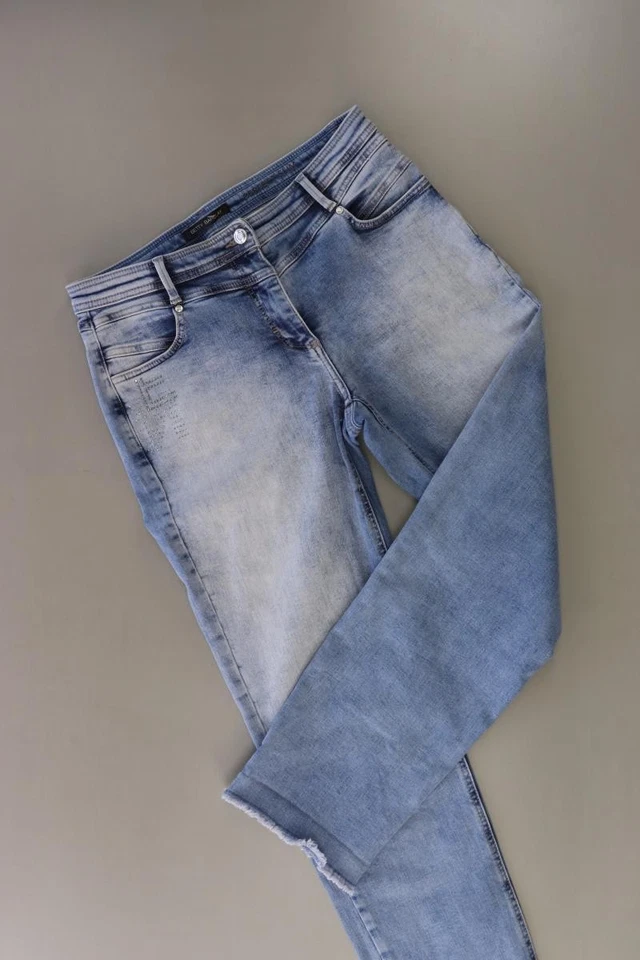 ⭐ Betty Barclay Straight Jeans Regular Jeans pour femmes taille 38, M bleu ⭐ - Photo 3/4