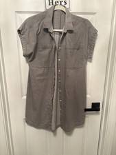 Women’s Everlane Chambray Dress Gray Sz. M
