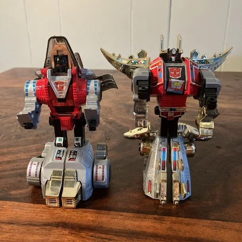 Vintage G1 1985 Dinobot DUO SLAG and SNARL