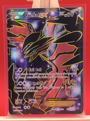 Yveltal EX 144/146 X & Y Base set Ultra Rare Full Art Holo Pokemon Card | eBay Yveltal EX 144/146 X & Y Base set Ultra Rare Full Art Holo Pokemon Card | eBay