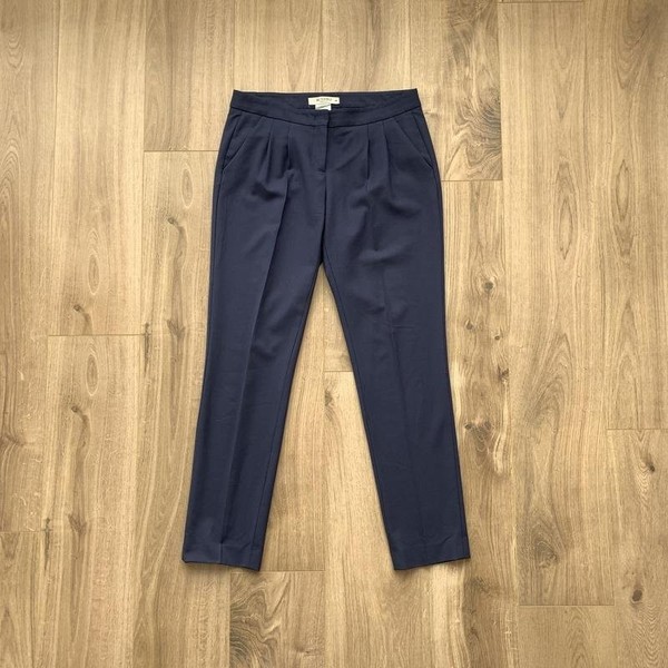 Women Etro Trousers Navy 36 / S / 44