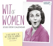 2026 Wit of Women Funny Box Calendar by Carousel Calendars (English)