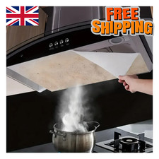 12 pcs Oil-Absorbing Filter Paper Kitchen Cook Range Hood Anti-oil Sticker Non-w