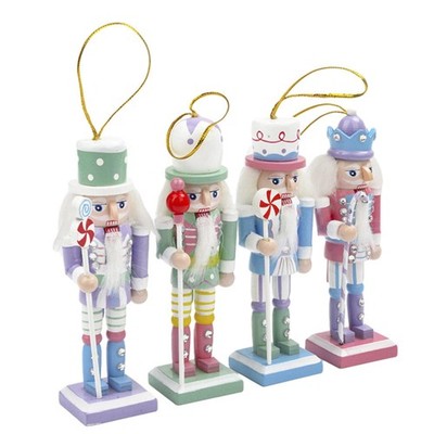 4x Weihnachten Nussknacker Christbaumschmuck Weihnachtsfiguren Nussknacker