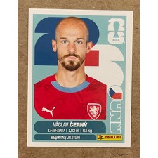 2026 Panini FIFA World Cup Vaclav Cerny Czechia Besiktas JK White Sticker CZE18