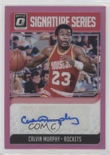 2018 Donruss Optic Signature Series Pink Prizm 14/25 Calvin Murphy Auto HOF 0c6