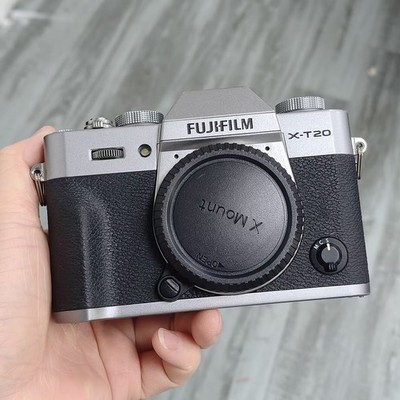 Fujifilm X-T20 Silver 24.3MP Mirrorless Digital Camera Body Only English