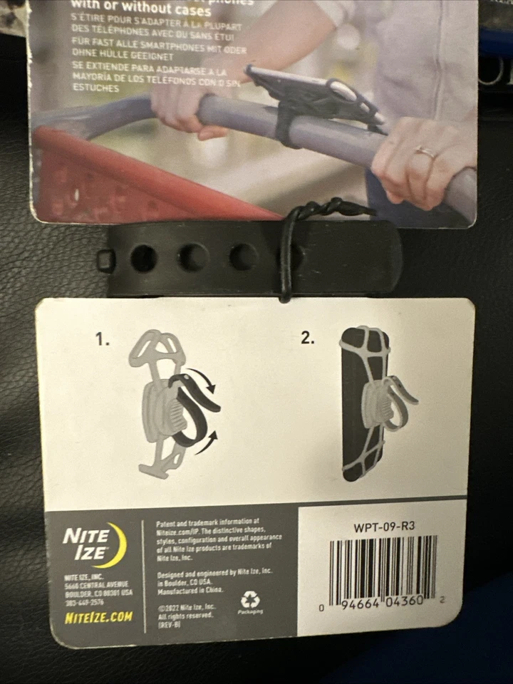 Nite Ize Wrapator Rotating Smartphone Bar Mount - Image 3 of 4