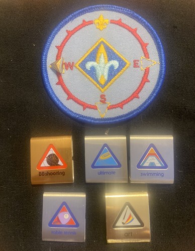 Ancienne épingle écussons éclaireurs louveteaux WEBELOS ect - Photo 3/5